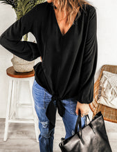 Load image into Gallery viewer, Wanxear Women's V-Neck Loose Fit Winter Full Shirt