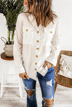 Load image into Gallery viewer, Wanxear Women's Point Collar Button-Up Shirts