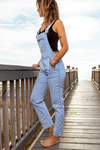 Load image into Gallery viewer, Wanxear Women's Tapered Legs High Waist Denim Overall