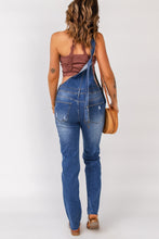 Load image into Gallery viewer, Wanxear Women's High Waist Ripped Denim Overall
