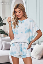 Load image into Gallery viewer, Wanxear Women&#39;s Tie Dye Loungewear Pajama Set
